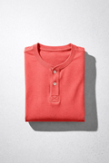 Supima Cotton Placket Henley