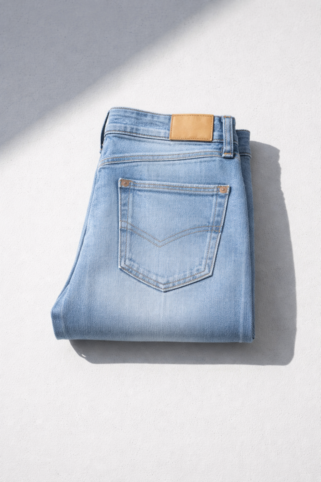 Raw Selvage Slim-Straight Jeans